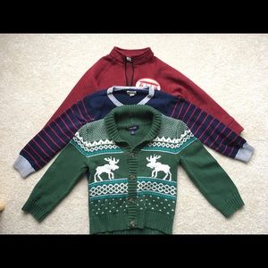 Lot of three sweaters size 4